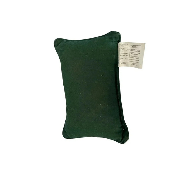 Boyds Bears He's Coming Town Tapestry Word Pillow Size 12.5" x 8.5" - Picture 5 of 5